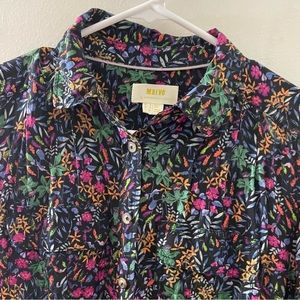 Anthropologie Maeve blouse size small